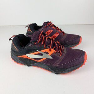 Brooks Cascadia 12 Womens Size 9.5 Purple Running Trail Shoes Sneakers